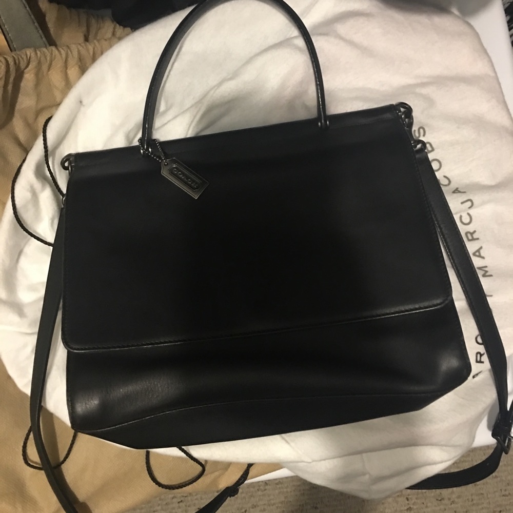 Coach leather purse